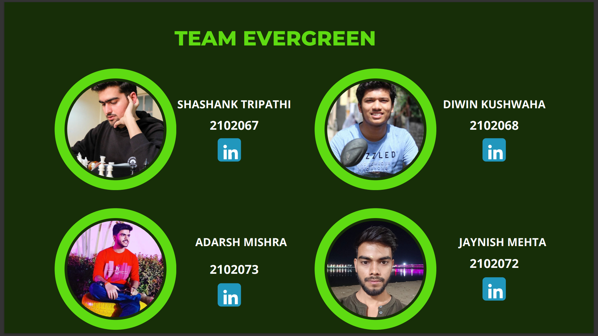 our team leaders